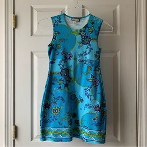Aqua Blues floral sundress size medium